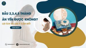 Bầu 2, 3, 4, 5 tháng ăn yến được không? Lợi ích và lưu ý cần biết
