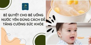 Cho bé uống nước yến có tốt không? (Kiến thức toàn diện)