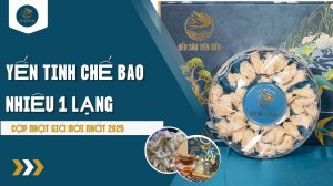 Yến tinh chế bao nhiêu 1 lạng: Cập nhật giá mới nhất 2025